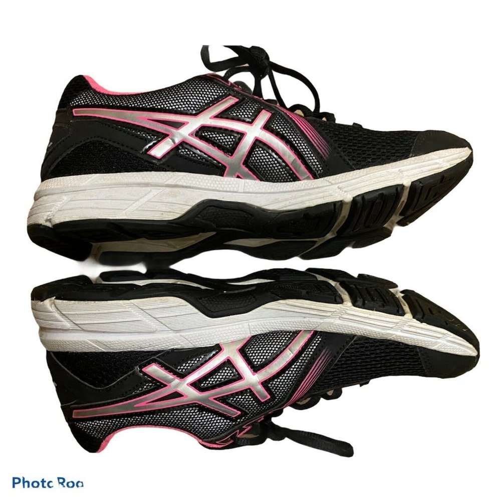 ASICS Gel Impression 8 Running Shoes - Black Pink - Womens Size 6.5 - T5C8N